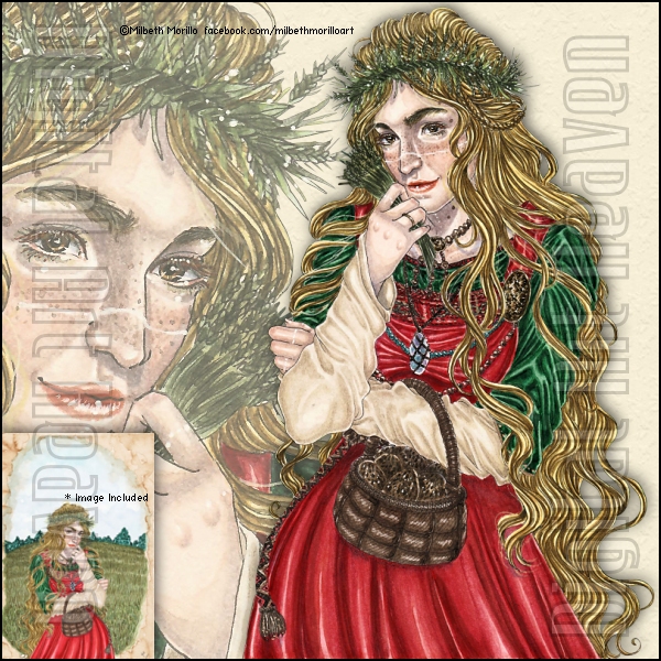 MilbethMorillo-Sif Goddess of fidelity and grain crops